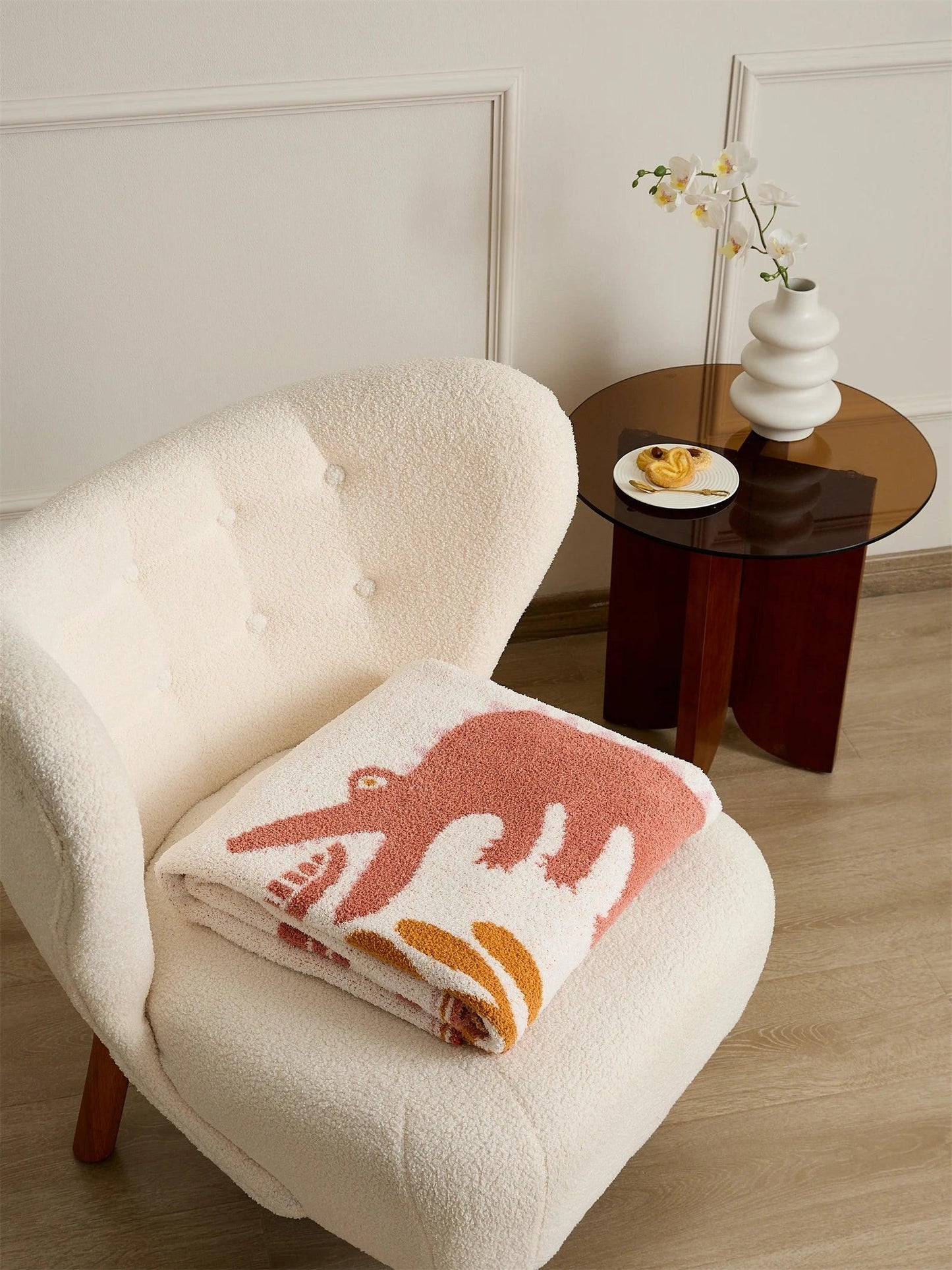 Cartoon Crocodile Blanket - Timeless Home